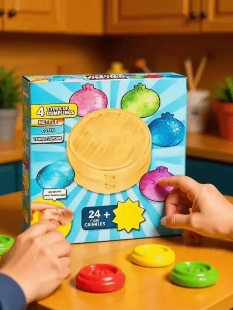 Schattige Zachte Kerst Mysterie Dumpling Adventskalender Squishy Bal Fidget 24-Dagen Aftelkalender Decompressie Angstverlichting L