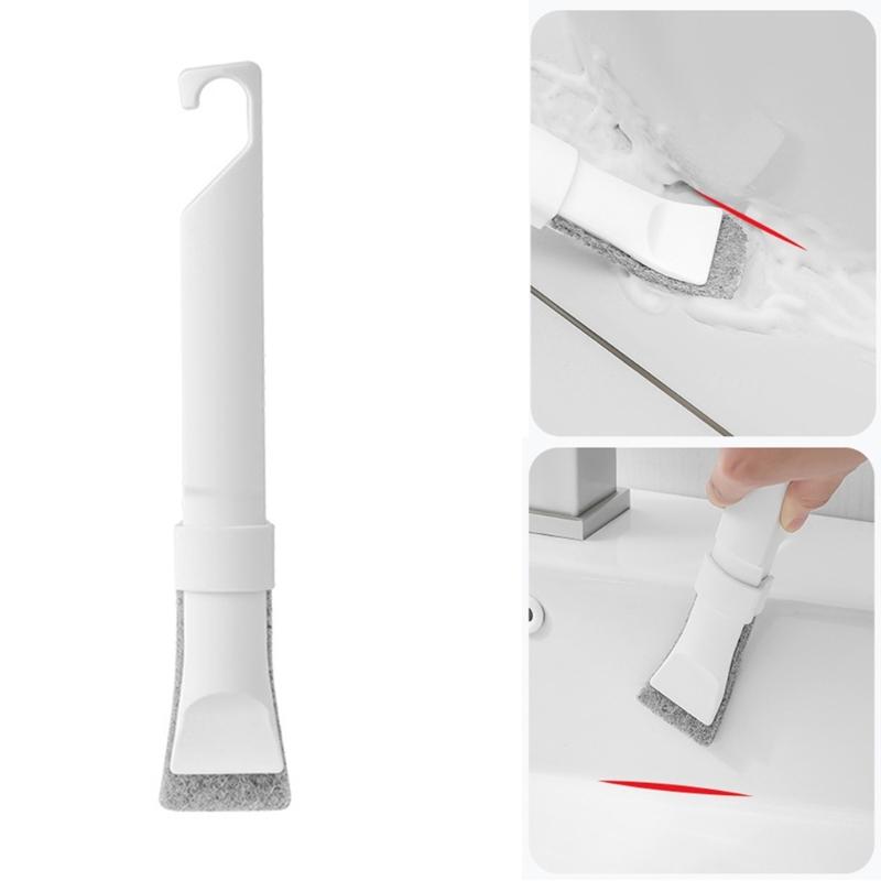 Precise Cleaning Brush Crevices Cleaner Scouring Pad Small Dirt Remover Tool For Corner Grout &Hard To Reach Area