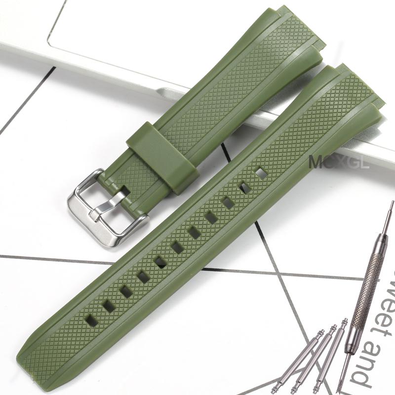 Resin Band For Casio EF-552 Men's Watch Band EF-552-1AV EF-552PB-1A2V EF-552PB-1A4V Waterproof Sports Wristband