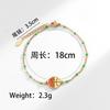 Women's Cross-border Creative Design Stainless Steel Soccer Beaded Bracelet European American-Style Minimalist Fashion Gift