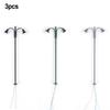 Complete Set Of 3 Model Railway Lattice Mast Lights LED Illumination With Series Resistors For Voltage Control
