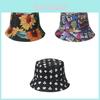 Men's Retro Poker Print Fisherman Hat With Sun Protection For Summer Spring And Autumn