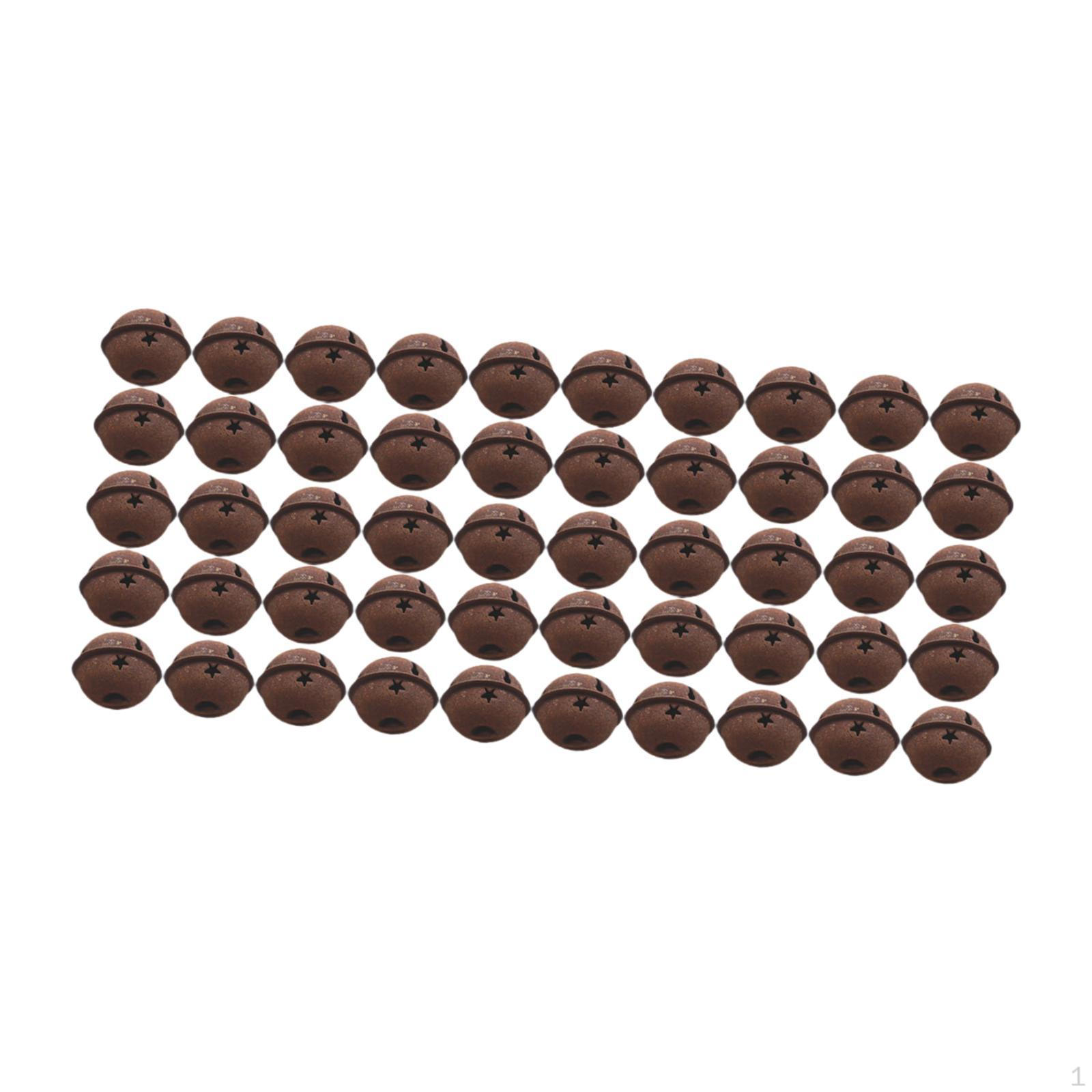 

50 шт. Мини-подвески в виде звезд и колокольчиков для домашнего декора и использования в помещении и на улице 4cm Bell