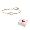 Swarovski Sparkling Dance Bracelets Womens Rose Gold