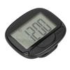 Distance Calorie Pedometer Big Screen Clock Display 2D Step Counter with Back Clip Multifunctional