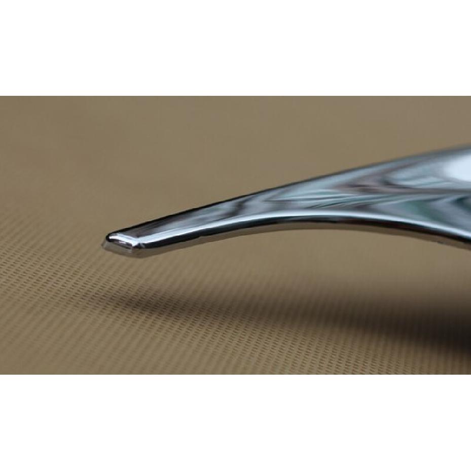 For Mazda 3 Sedan 2014-2018 Chrome Bumper Reflector Fog Light Cover Surrounds