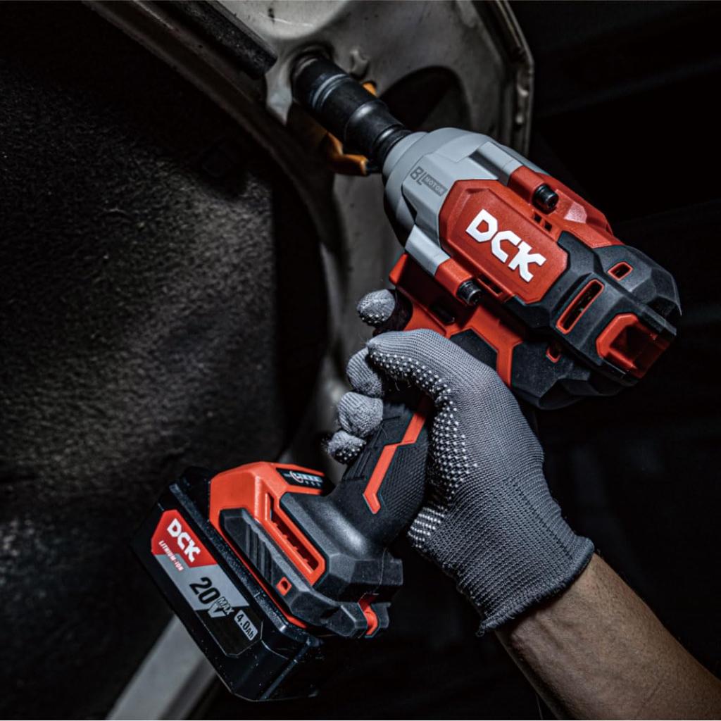 DCK 20V Impact Wrench Tightening Torque 698 Loosening Torque 910 mm Square Brushless Rechargeable for Tire Changes Sold KDPB698(Z) N·m, N·m, 12.7 (1/2
