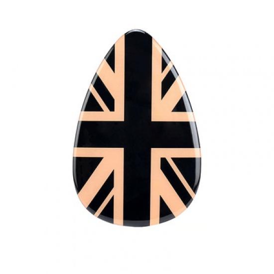 Auto Epoxy Aufkleber 3D Union Jack Dashboard AC Vent Outlet Aufkleber Für Mini Cooper S Clubman F54 F55 F56 Innen