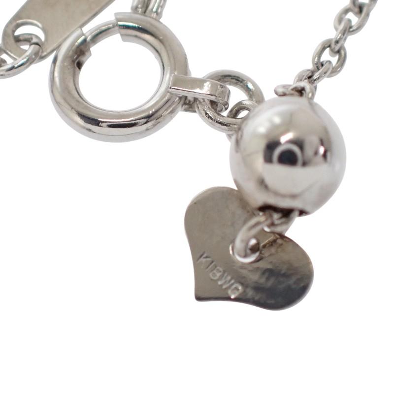 no brand  Necklace K18 white gold Women