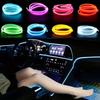 Car Interior LED Lights with Flexible Neon Lights with USB Cigarette Drive 1M/2M/3-4M/5M Hot Style Ambient Led Lights LED Cool