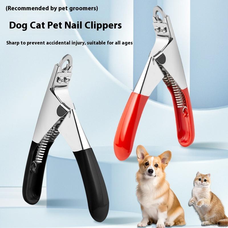 Stainless Steel Pet Nail Clippers Pet Grooming Tools Pet Nail Clippers Dog Cat Nail Trimmer Cats Dogs Nail Cutter Pet Supplies