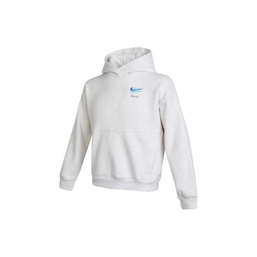 

Nike Hoodie With Logo Print Pocket And Hood Kids hoodies White DX5142-051 S