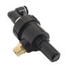 Black Quick Exhaust Valve Cylinder Accessory Exhaust Elbow Valve