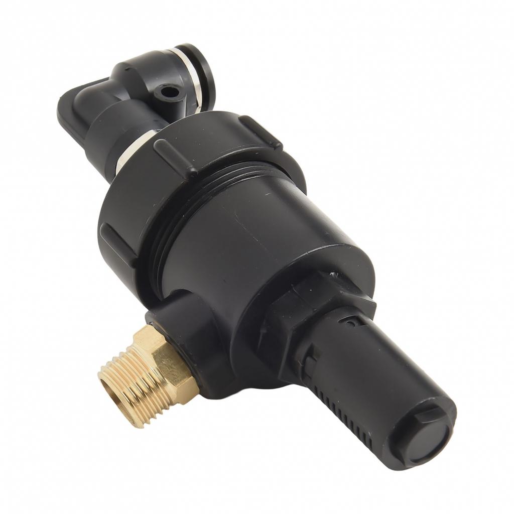 Black Quick Exhaust Valve Cylinder Accessory Exhaust Elbow Valve