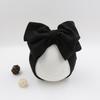 Baby tire cap new imitation cashmere bow children's Indian hat pullover hat baby bag head hat rimless