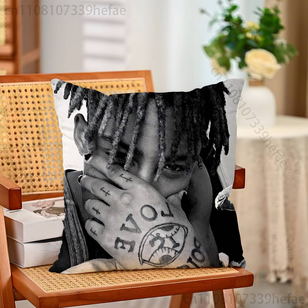 Rapper XXxxtentacion Throw Pillow Case For 45x45cm55x55cm30x30cm For Home Bedroom Decoration And Protector