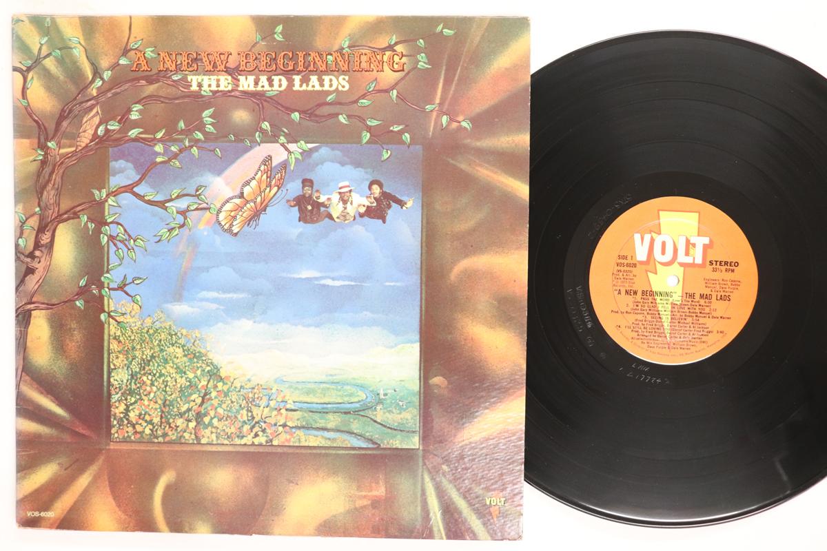 LP Record MAD LADS  A New Beginning VOS6020 VOLT 197 US SoulFunk Used