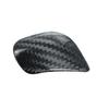 Carbon Fiber Car Gear Knob Cover for Volkswagen Passat B6/B7/B8 Golf MK4/MK5/MK6/MK7 for Touran-Black Interior Decoration