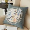 Embroidery Series Sleeping Leg Pillow, High-end Bedside Cushion
