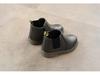 Martin-Stiefel für Kinder: 2025 Herbst/Winter, Schwarze Kurzstiefel im koreanischen Stil für Mädchen und Jungen, Britischer Stil, Weiche Sohle.