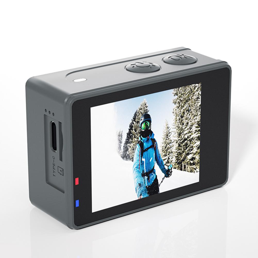 5K 4K 60FPS Action Camera Anti-shake WIFI Action Video Cam Dual Screen Outdoor Cycling Camera 30m Waterproof with Remote Control