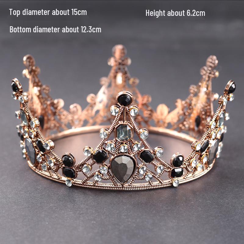 Pearl Crown Bride Cake Topper for Valentine's, Birthday, and Wedding Decor