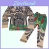 Moana Maui Kids Boy Tshirt And Pants Costume Set Perfect For Halloween And Cosplay