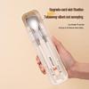 Portable 304 Stainless Steel Chopsticks and Spoon Set