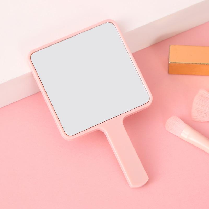 Custom Handheld Square Makeup Mirror with Logo Printing - Perfect Gift