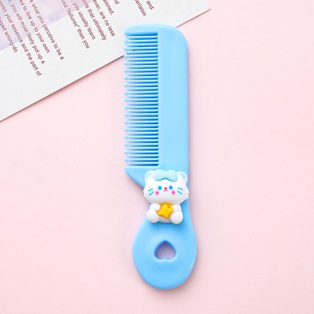 Wear Resistant Cute Student Portable Hair Comb Mini Children Baby Girl Hair Comb