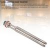 Electric Water Heater Heating Component Replacement Stainless Steel for Immersion Submersible 2000W 1-1/4in Universal