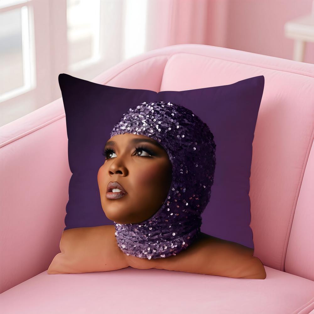 L-Lizzos Singer Hot Cushion Cover Comfortable Reversible Pillow Cover Ideal For Car Sofa Bedroom & Beyond