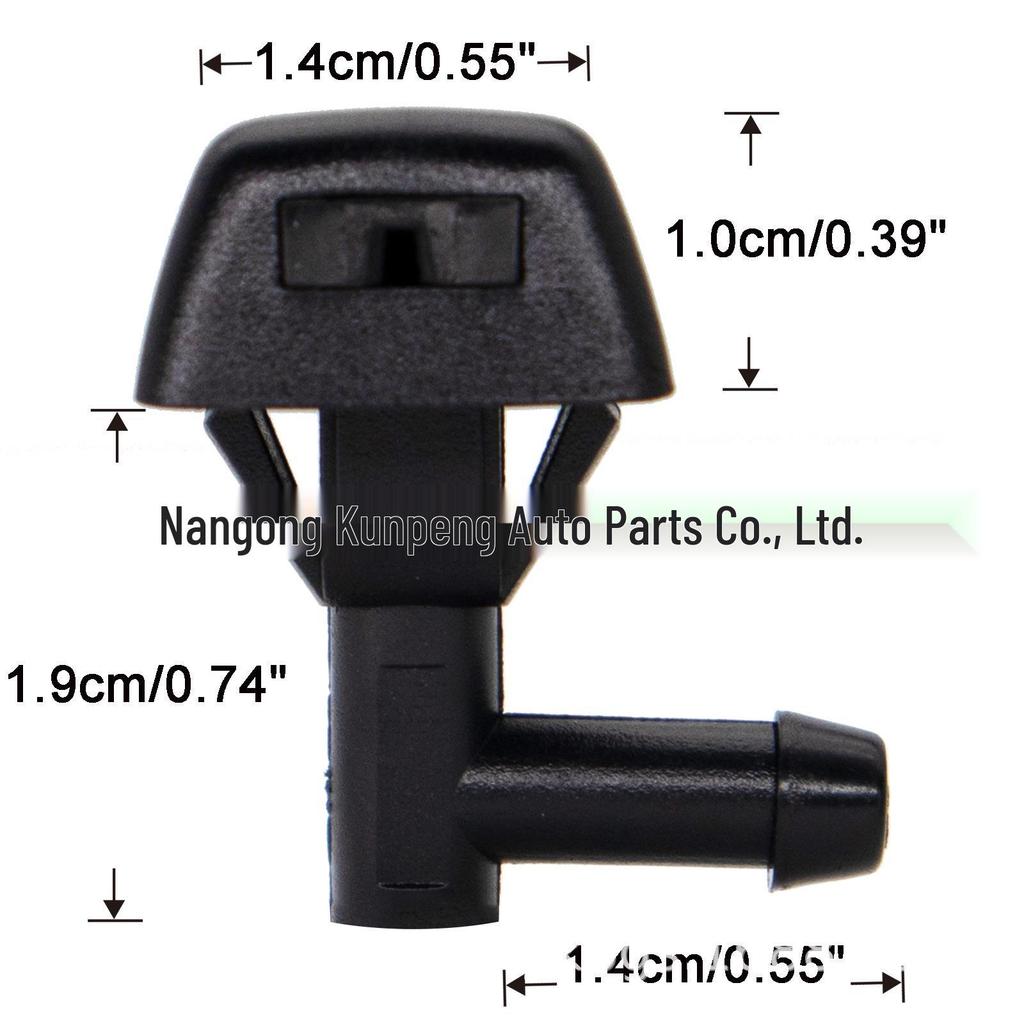 Volvo S60/XC70/V70 Front Windshield Wiper Spray Nozzle 30655606