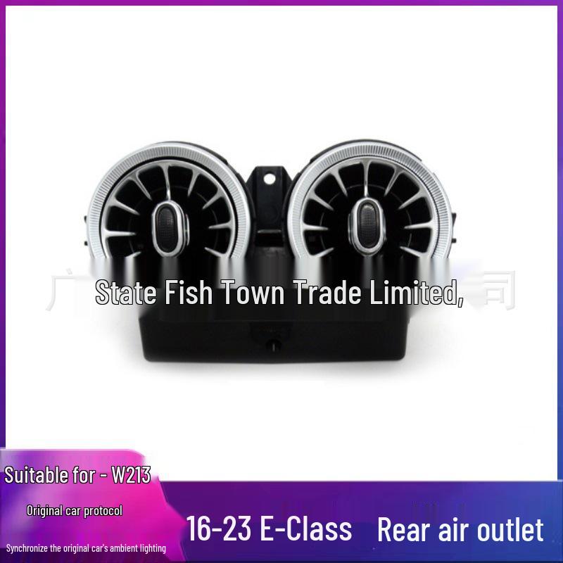 Mercedes E-Class W213 (2016-2023) Turbine Air Vent Ambient Light & Tweeter Upgrade