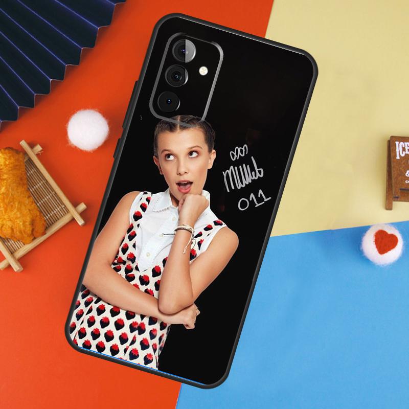 Millie Bobby Brown Case For Samsung Galaxy A14 A34 A54 A55 A35 A15 A73 A53 A33 A23 A13 A12 A32 A52 A51 Cover