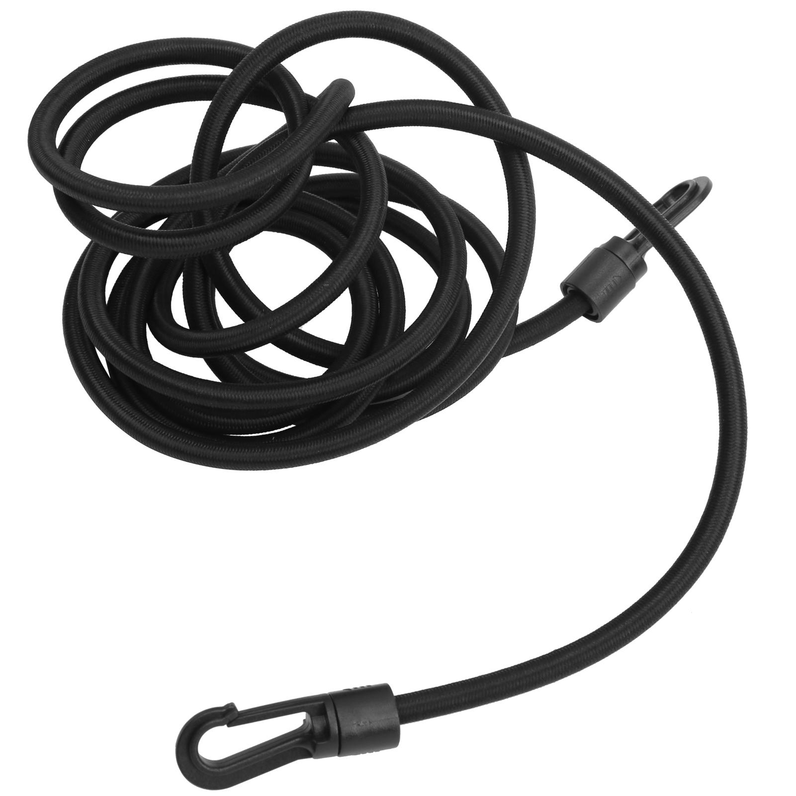 

Эластичный шнур для каяка Латексный шнур-банджи для каноэ Легкий аксессуар для лодки с крючками 6 мм x 2,5 м