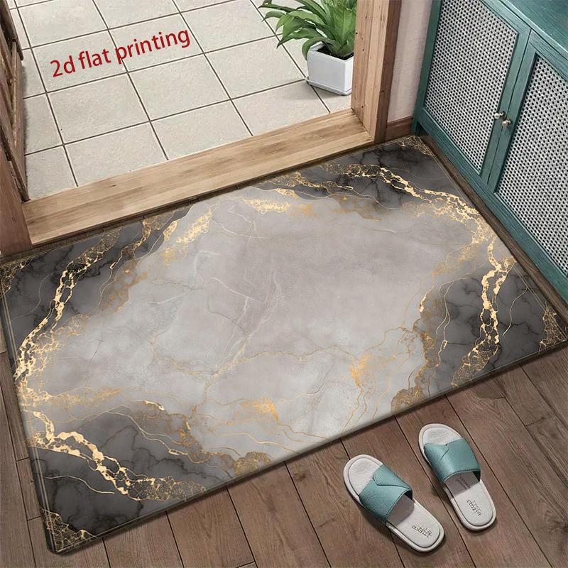 Marble Pattern Floor Mat Living Room Decoration Home Sofa Non-Slip Carpet Study Bedroom Tatami Children'S Soft Floor Mat