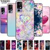 Handyhülle für TCL 40R 5G Hülle Silikon Süßer Schwarzer Bumper Weiches TPU Coque für TCL 40 R 5G T771K Funda für TCL40R Schutzhülle