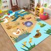 1PC Tappeto Interessante Cartone Animato Fattoria per Soggiorno Camera da Letto Divano Decorazione Casa Tappetino Antiscivolo Tappeti Area Attività Bambini
