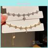 Minimalist Silver Zircon Flower Hand Chain For Office Wear And Daily Use