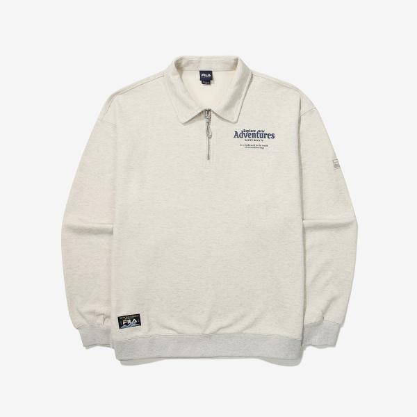 Fila Men S Half Zip SweatShirt