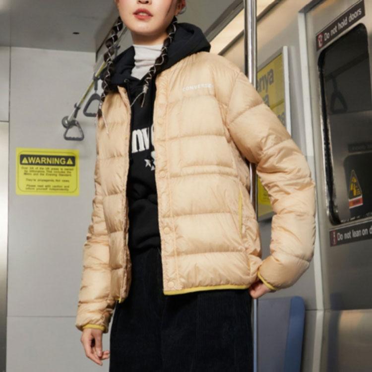 Converse Premium Short Down Jacket Asia Sizing 'Saturn Gold' Men's 10021983-A02
