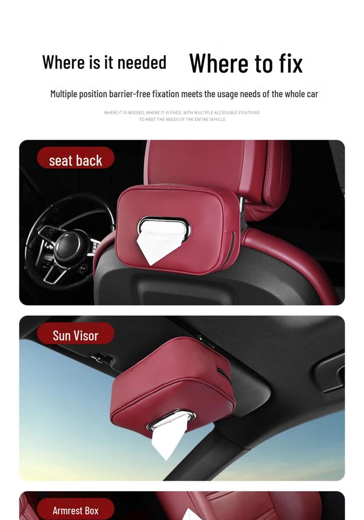Citroën Versailles C5X Taschentuchbox für Autos: Zubehör für C3L, C3XR, C4L, C6 Aircross