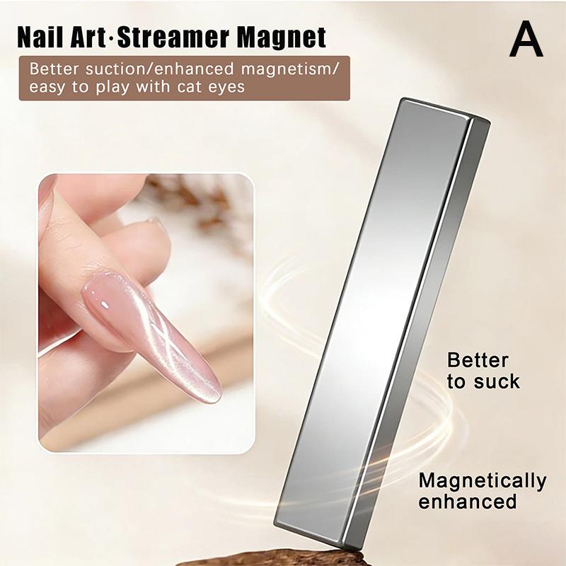 Super Strong Thick Strip Magnet Cat Eye Magnet For Nail Gel Polish 3D Line Strip Effect French Multi-Function Magnet Pen Tools
