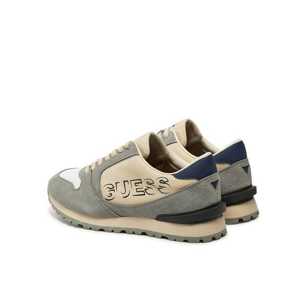 Мужские кроссовки Guess Fmparo pac12 бежевые