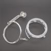 Fit For BMW 3 Series E90 2009-2012 DRL Car Headlight Light Guide Strip Daytime Running Light Tube Angel Eye
