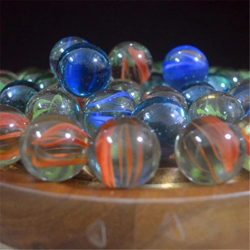 1020Pcs 14Mm Colorful Glass Balls Marbles Pinball Machine Game Vase Aquarium Fish Tank Filler Home Decoration Toys For Kids