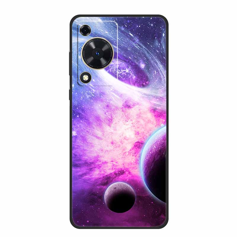 Coque For Huawei Nova Y72 Case Fashion Marble Black Silicone Soft Phone Cover Case For Huawei Nova Y72 Back Cover Case Y 72 Capa