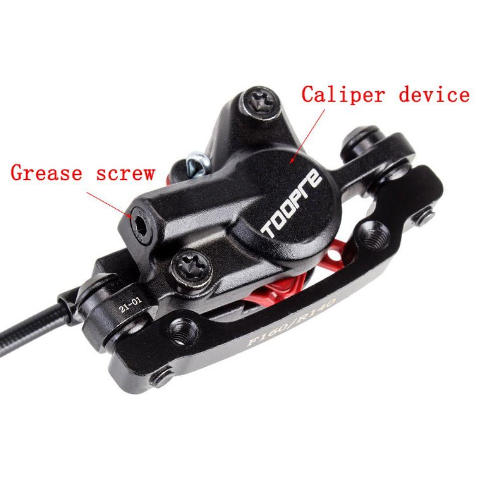 Universal MTB Oil Disc Brake Left Right BL BR MTB E-bike Disc Brake Set Kit Active Lock Ring Hydraulic Pulling Brake System