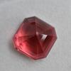 Stunning Natural Padparadscha Sapphire 50 Ct Square Certified Loose Gemstone